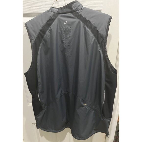ASICS Gray Sleeveless Chill Out VEST Mesh SZ XXL - Picture 6 of 9